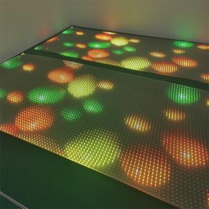 Wholesale P10 advertisement display indoor flexibility on glass transparentSMD2121 5V LED crystal film screen from china suppliers