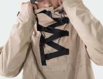 Plus Size Hooded Anorak Jacket Pullover Closure Type US European Asian Size