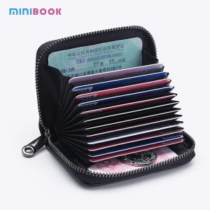 Wholesale Waterproof Multi-functional Large Capacity Zipper Pocket Coin Purse Wallet by Minibook from china suppliers