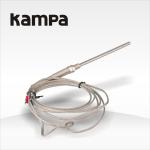 3 Meter High Temperature -100~1250 C Thermocouple Dual K Type 100mm Probe