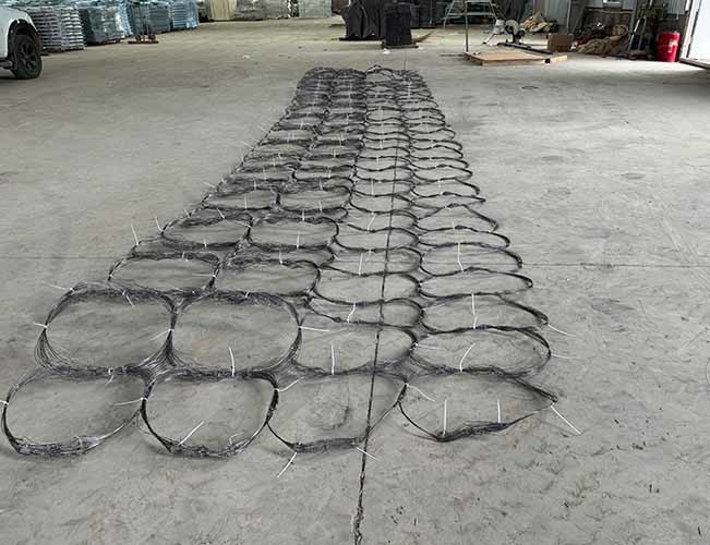 Battlefield Defense Galvanized Wire Interception Tank Barrier Wire Mesh