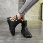 S090 Autumn and winter hot style Martin boots retro handmade leather women's