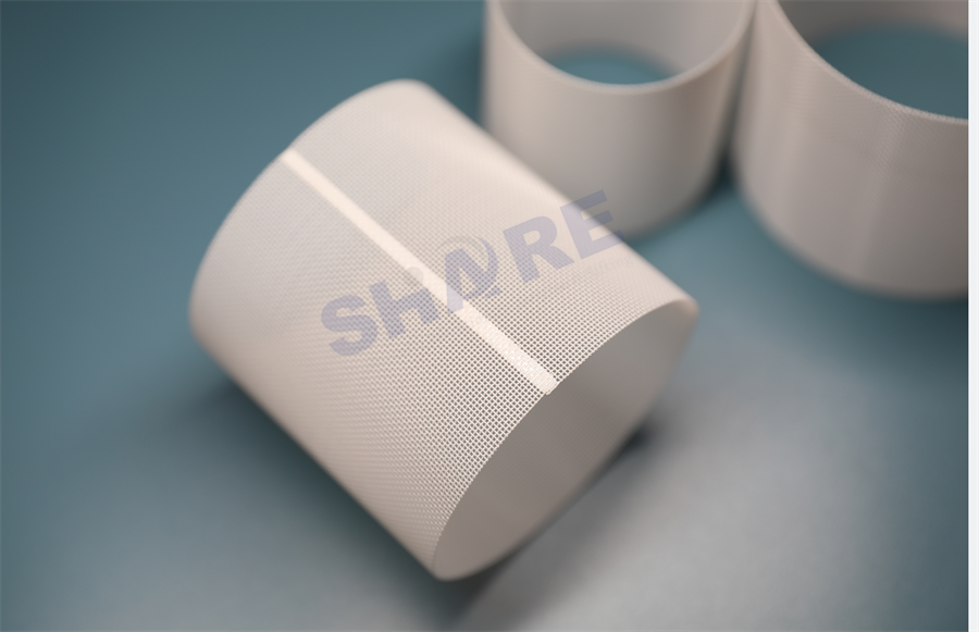 ultrasonic welded mesh tube