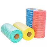 Household Wholesale Dishcloth Fabric Dishcloth Kitchen Paper Towels Roll Non