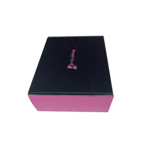 Customizable Rectangular Cosmetics Protective Corrugated Cardboard Shipping Box With Matt Lamination Print