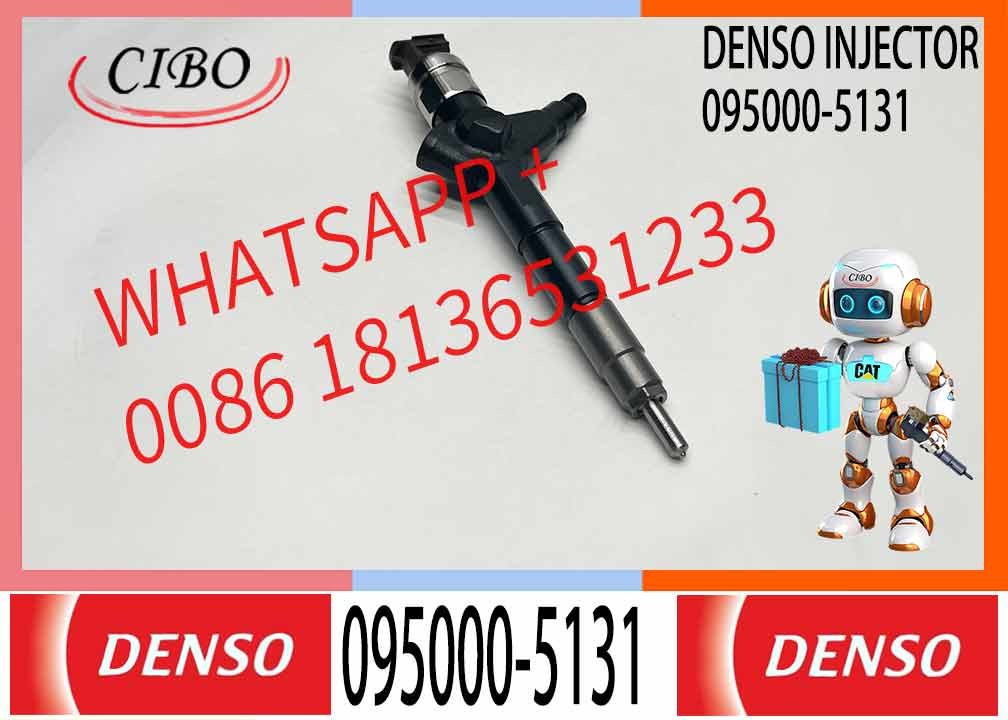 High Quality Common Rail Fuel Injector 095000-0510 095000-5070 095000-5131 095000-5132 16600-AW400
