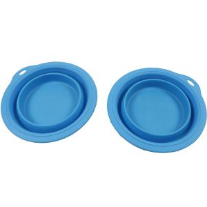 Wholesale Silicone Cute Pet Bowls Elevated Food And Water Bowls For Dogs Self Feeding Water Bowl 96 Oz from china suppliers
