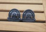 3D Antique Zinc Alloy Imitation Hard Enamel Ring , Military Badges And Pins