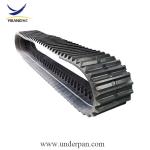 450x100x48MS rubber track for excavator drilling rig crane undercarriage parts