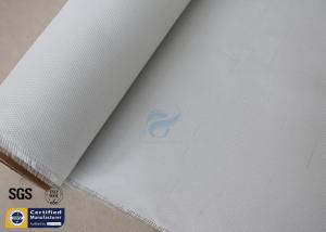 Wholesale Silicone Coated Fiberglass Fire Blanket White 0.43MM 550℃ Electrical Insulation from china suppliers