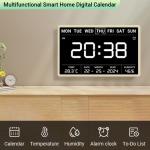 Uitra-narrow Frame Digital Family Wall Calendar , Online Monthly Digital Family