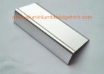 Non Slip External Aluminum Stair Nosings Anodized Surface 20 Mm X 40mm Size