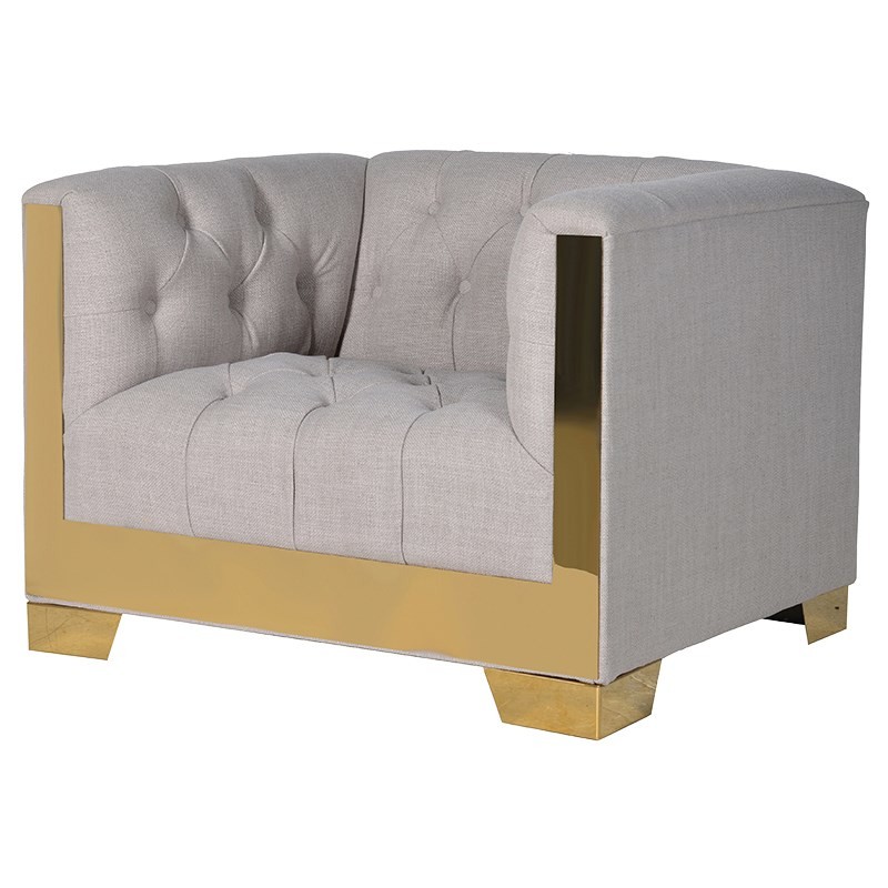 2018 new stylebride and room chair for wedding with alloy armrest also linen fabric chair designs of single seater sofa