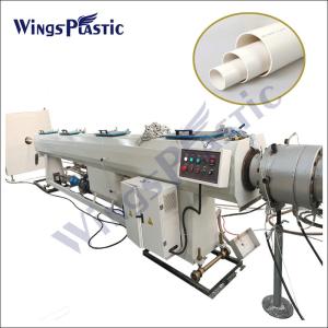 Wholesale Plastic PVC Pipe Making Manufacturing Machine Pvc/upvc/cpvc/pvc Pipe Extrusion Machine from china suppliers