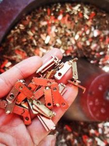 Wholesale Plug piece hardware pin Power pin Electrical power plug pin hardware stamping from china suppliers