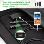 100w 120w 200w 300w Folding Solar Panel Kit Outdoor Carry For IPad Cell Phones