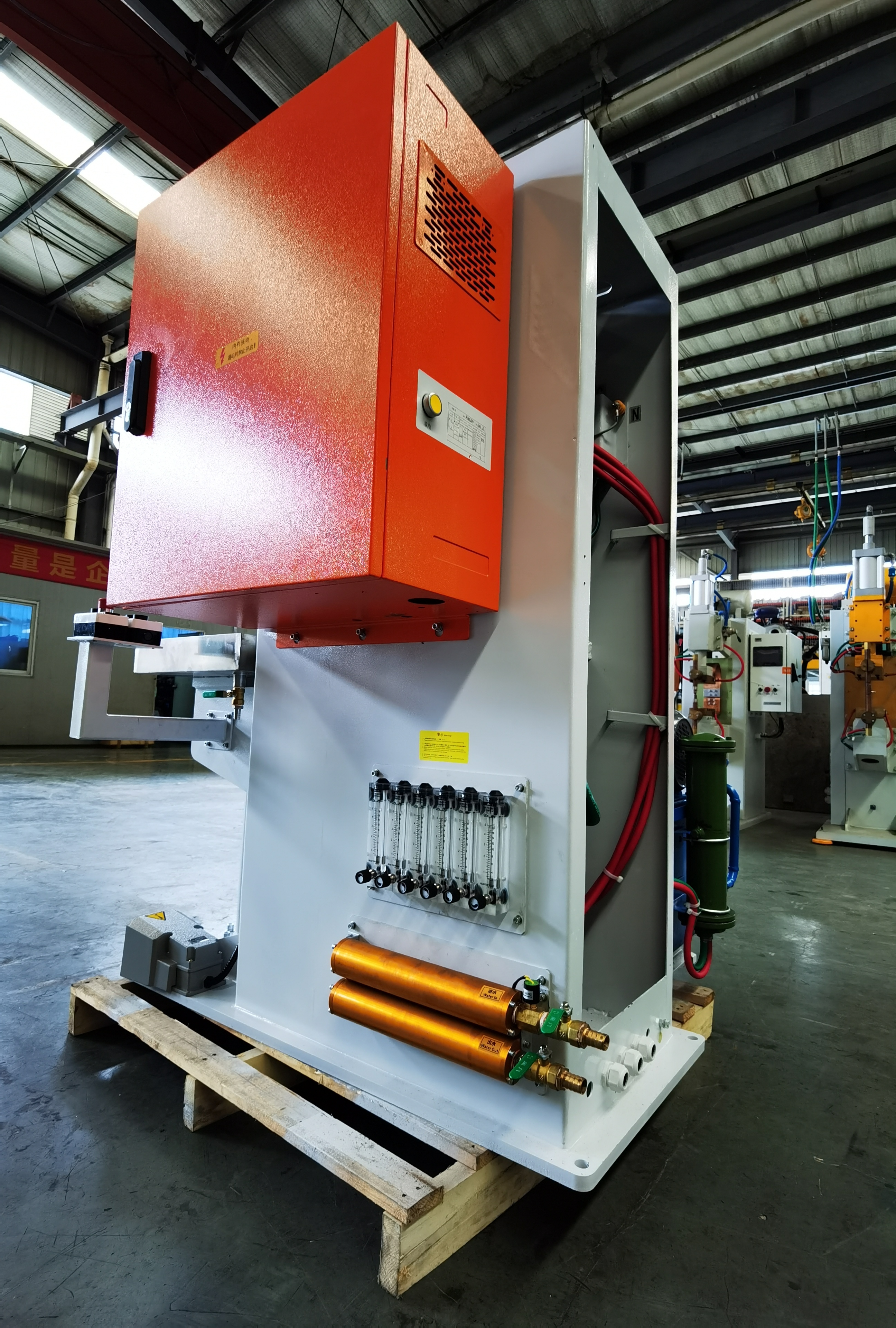 CNC Copper Busbar Diffusion Welding Machine For Flexible Connector Welding