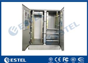 Wholesale 30U Two Bay Base Station Cabinet Aircon Cooling IP55 For Commmunication Equipment from china suppliers