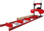 Horizontal wood band saw / portable Horizontal bandsaw mill diesel powered