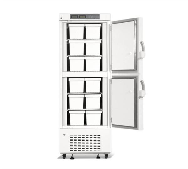 R290 Direct Cooling Double Foaming Door Medical Low Temperature Freezer -40