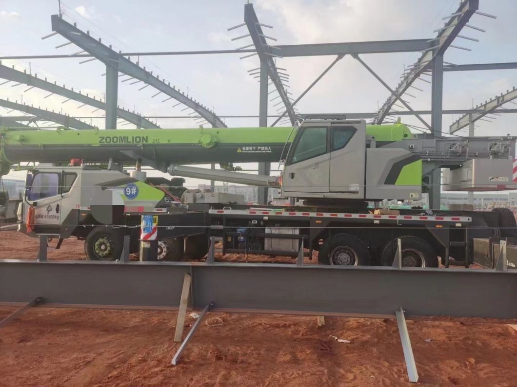 2021 Zoomlion 50ton Truck Crane Truck-Mounted Telescopic Crane Hydraulic Lifting Equipment