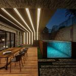 Density 1.2g/cm3 Swimming Pool Prefabricated for Villa and Beach House Garden