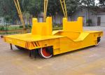 50T Hydraulic Lifting Rail Transfer Car , Cross Transfer Car Rail Transfer Cart