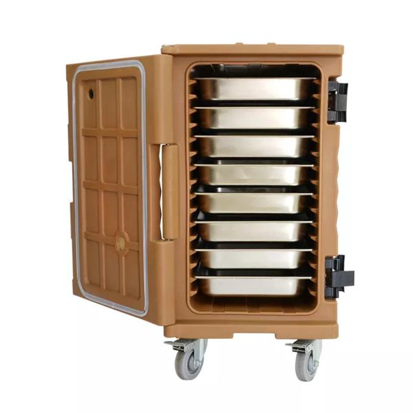 Plastic Rotomold LLDPE Gn Insulated Food Pan Carrier For Catering Thermo