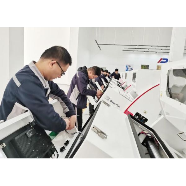 Roasted Coffee Bean Color Sorter Machine 3 chutes sorting machine for beans 3