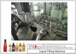 Powerful Timed Glass Bottle Filling Machine For Vinegar / Soy Sauce / Chili