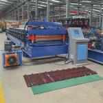 Steel Coil Trapezoidal Roof And Corrugated Roof Double Layer Roll Forming