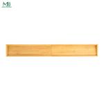 Eco-Friendly Bamboo Magnetic Stovetop Shelf for Spice Storage