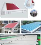 Heavy Duty Retractable Roof Awning Remote Motor Sunshade Waterproof Retractable