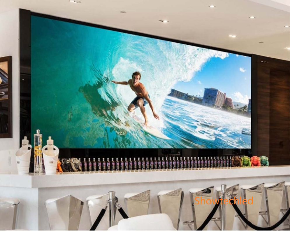 P1.2 600cd/Sqm HD Shopping Mall LED Display Video Wall EMC Narrow Pixel Pitch Screen