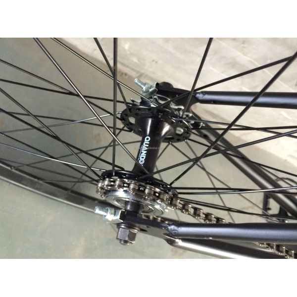 Fixed Gear 700C EN15194 OEM Colorful Logo CE 43MM Deep V Rim Single Speed Track Bike