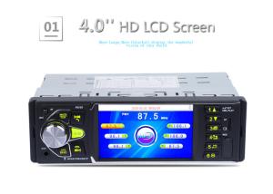 Wholesale FCC 4 Inch Touch Screen Radio Black Radio Bluetooth Single Din Car Stereo from china suppliers