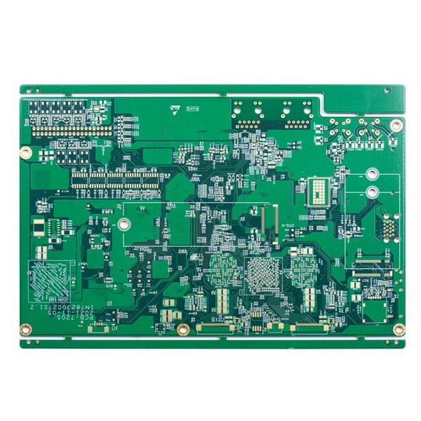 Immersion Gold 2u 10 Layer Printed Circuit Board FR4 TG170 Marterial Resin Plugged Hole