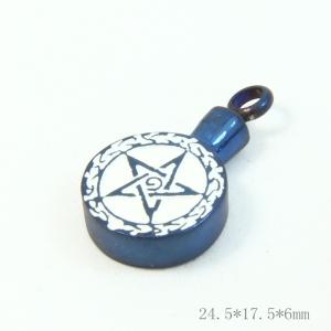 Wholesale Fashion New Unique Design Stainless Steel Perfume Bottle Chain Necklace Pendant LPP34-4 from china suppliers