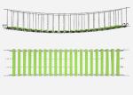 Playground Suspension Rope Net Bridge For Walking Passage