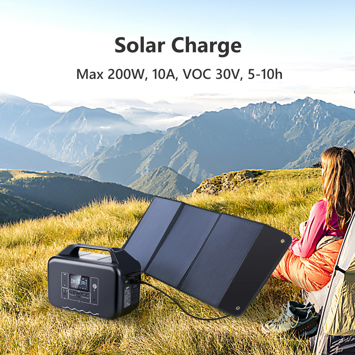 Portable Power Station 2000w High Power Portable Emergency Energy Storage Power Bank