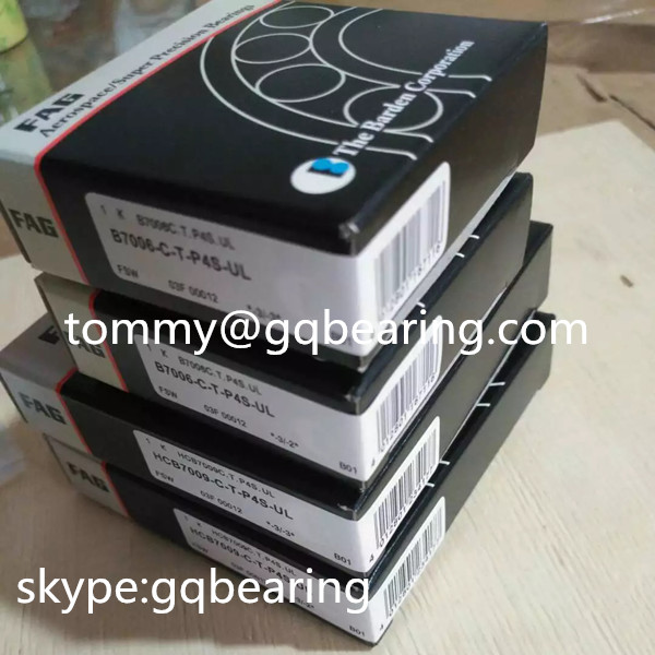 Bakelite Cage P4S Precision FAG B7006-C-T-P4S-UL Angular Contact Ball Bearing