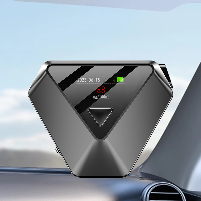Stable Electrochemical Fuel Cell Breathalyzer With LCD Display