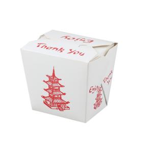 Wholesale Disposable Rectangle Takeout Hard Paper Box Tray Kraft Food Noodle Box from china suppliers