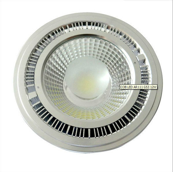 CE RoHS with Reflector isolated driver G53 base 12~24V 12W led AR111 COB spotlight