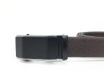 Men Formal Dress Belt Ratchet Leather Strap With Removable Buckle For Big And