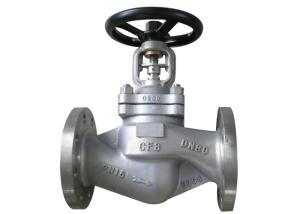 Wholesale 4 Inch Stainless Steel Globe Valve GS C25 DIN PN16 PN25 Air Steam Bellows Seal from china suppliers