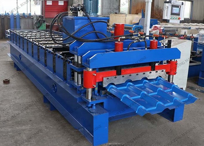 5.5kw Automatic Roll Forming Machine Cr12 Metal Roofing Equipment