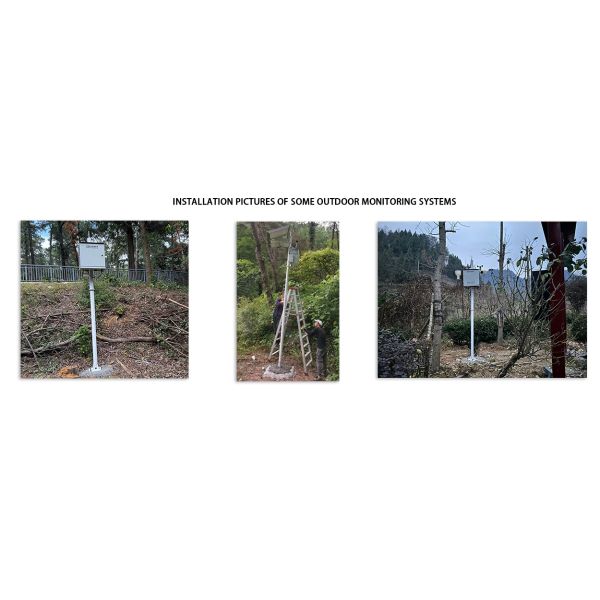 Negative Oxygen Ion Monitoring Station Atmospheric Negative Ion Monitor Outdoor