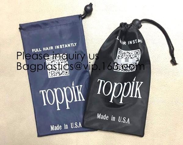 PU Leather Drawstring Pouch For Key,Red Wine PU Leather Drawstring Bag For Gift