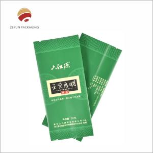 Wholesale OEM ODM Tea Powder Packing Pouch Custom Tea Bag Packaging Green Color from china suppliers